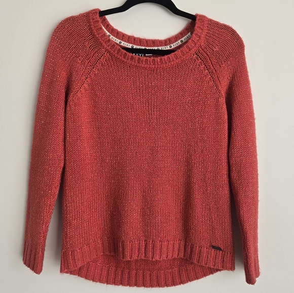 Roxy Knitted Sweater In Coral. (C6) - Picture 1 of 10